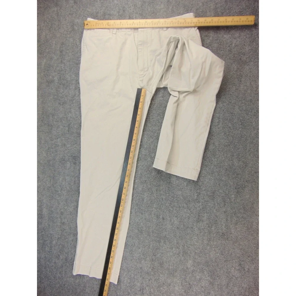 Polo Ralph Lauren‎ Pants Mens 36x34 Classic Chino Tan Solid Preppy Old Money